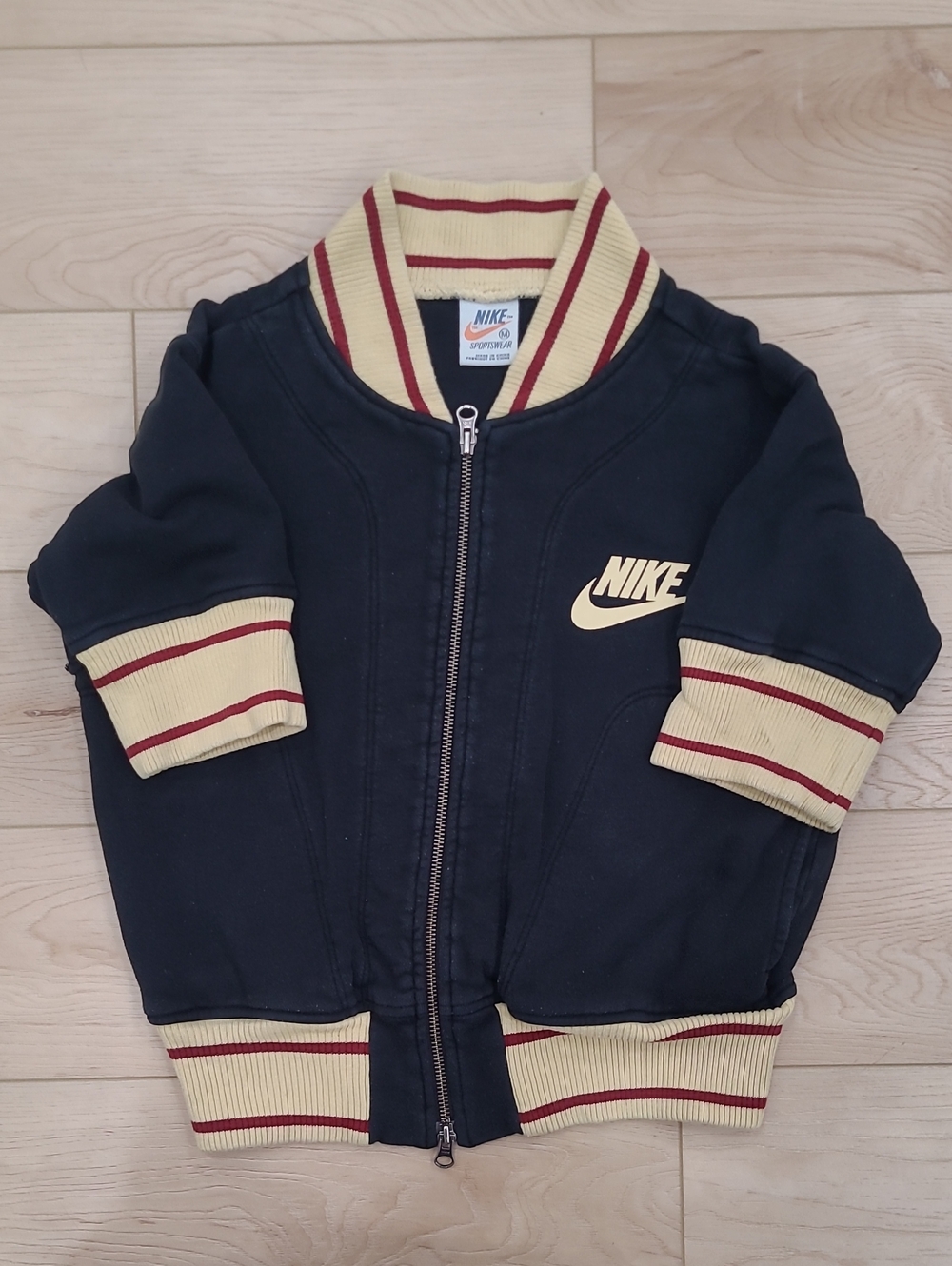 Y2K Limited Issue Women's Nike Navy Track Jacket/Sweater